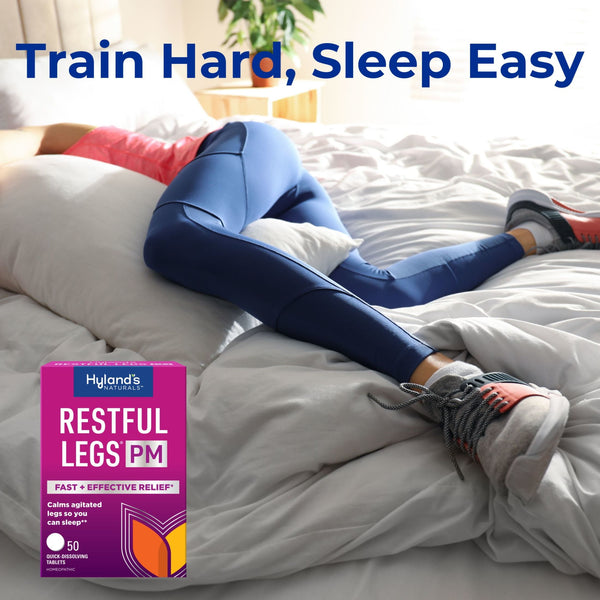 Hyland's Restful Legs PM, Calms Agitated Legs so You Can Sleep, 50 quick-dissolving tablets