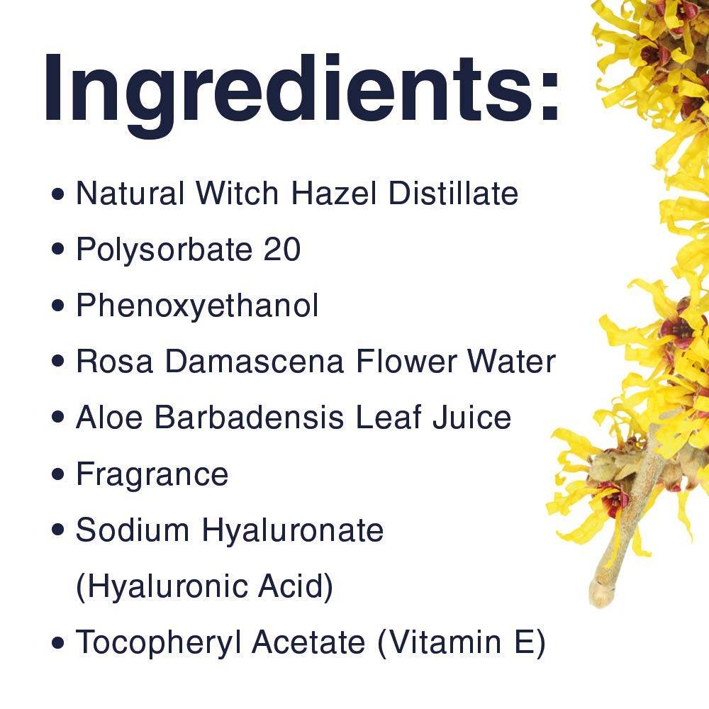 Dickinson's Enhanced Witch Hazel Hydrating Toner, Alcohol Free, 16 oz - OTC Shoppe Express