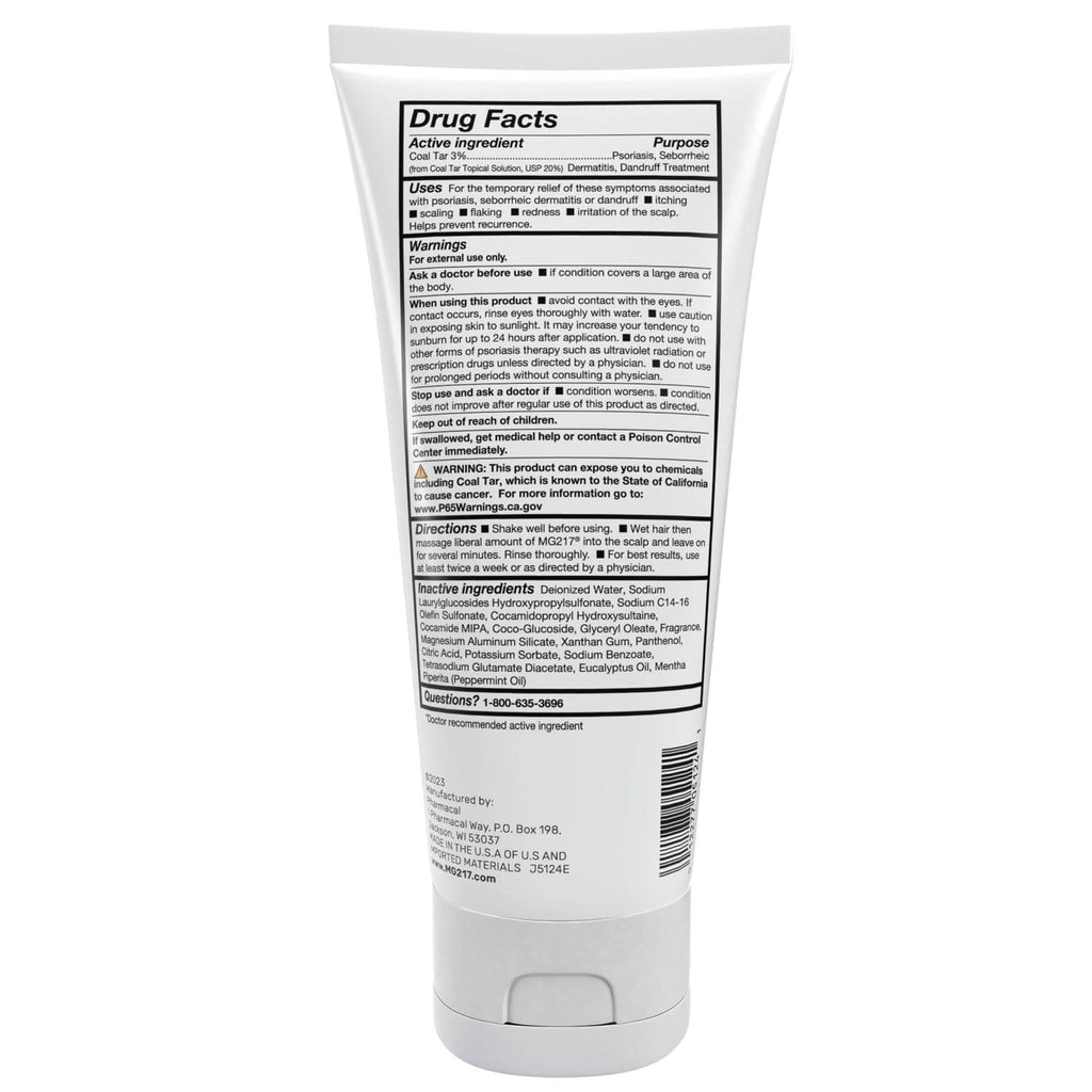 MG217 Medicated Conditioning Coal Tar Formula Shampoo, 8 oz - OTC Shoppe Express