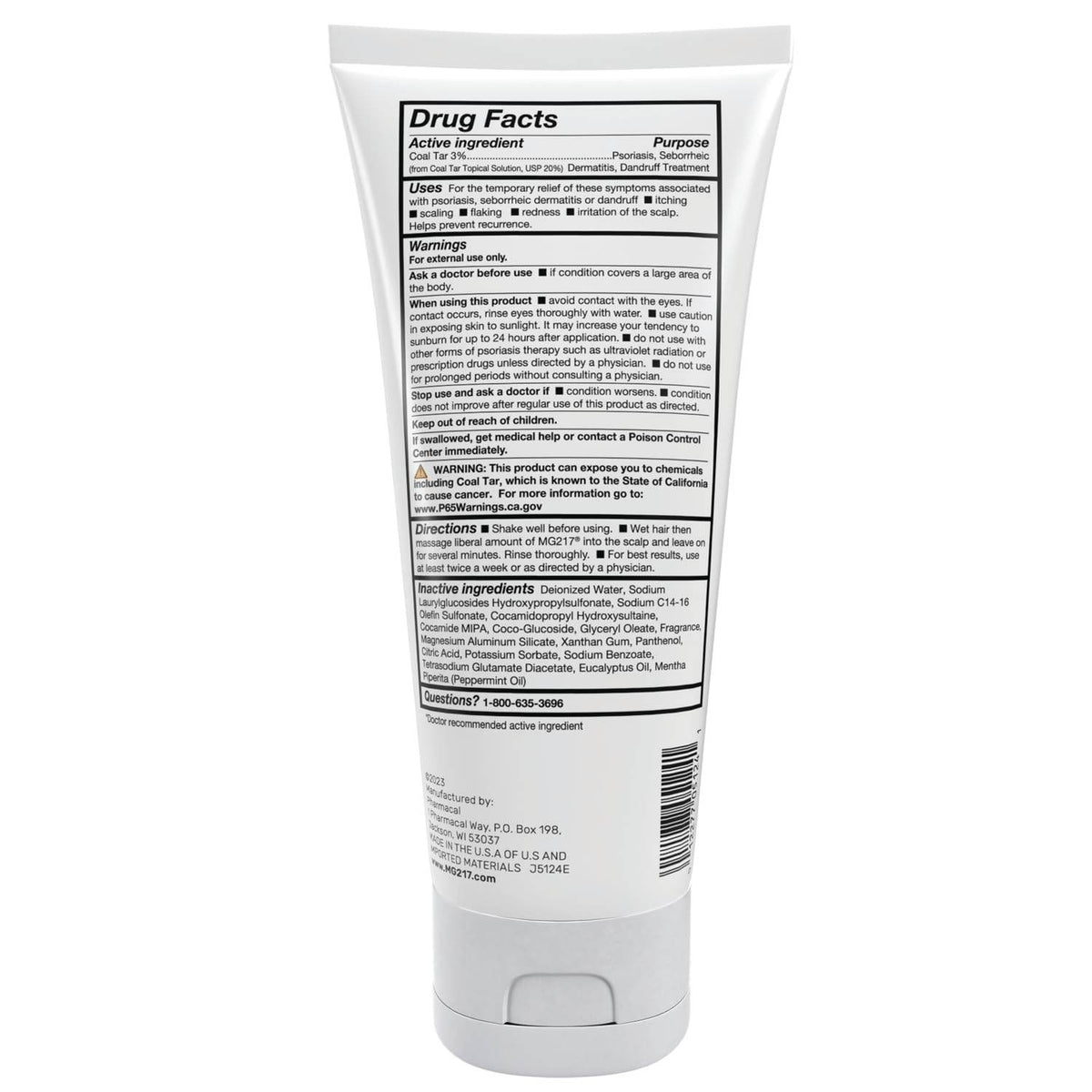 MG217 Medicated Conditioning Coal Tar Formula Shampoo, 8 oz - OTC Shoppe Express