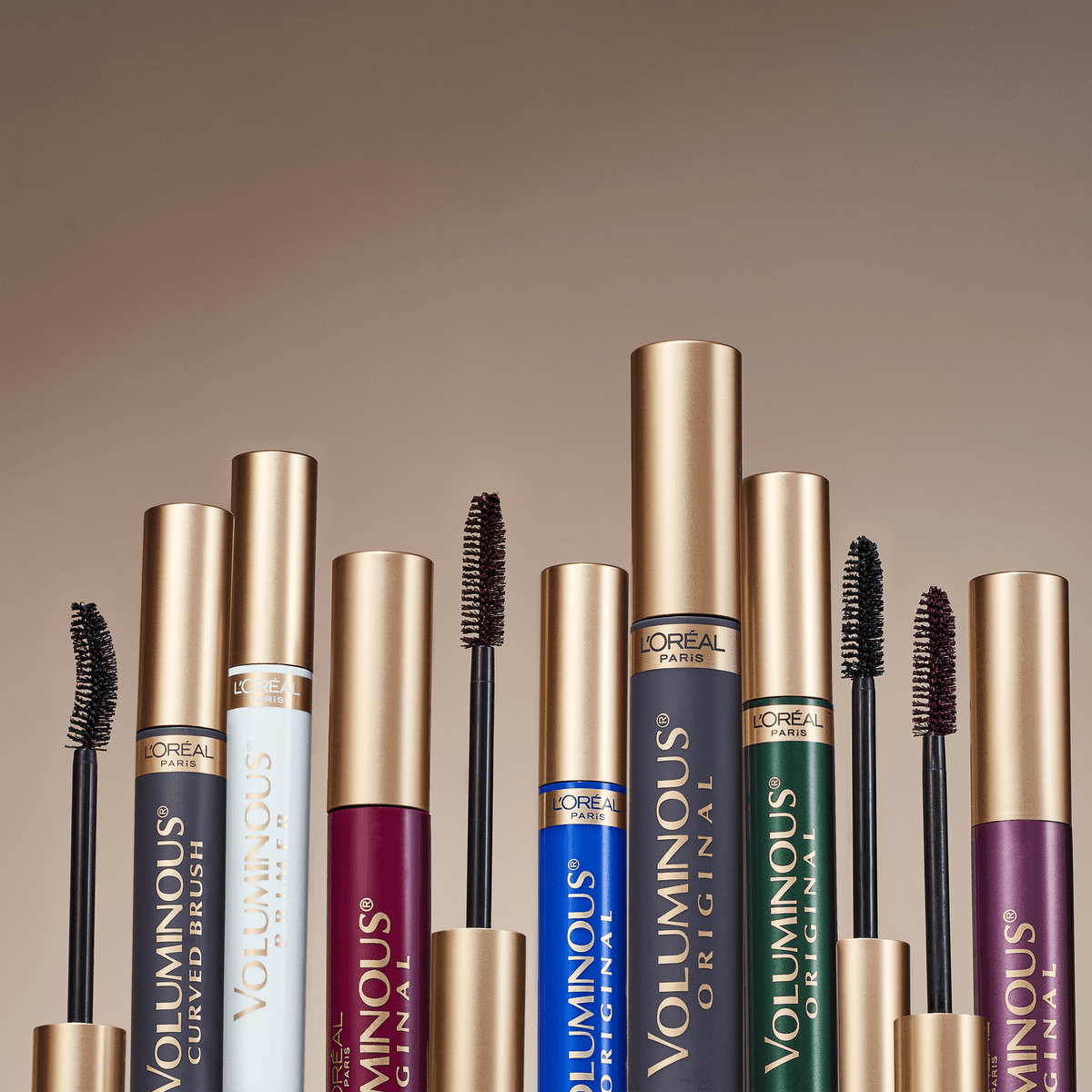L'Oreal Paris Voluminous Original Curved Brush Mascara, Black