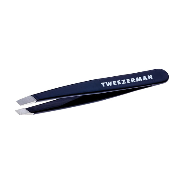 Tweezerman Mini Slant Tweezer Eyebrow Tweezers Evening Blue