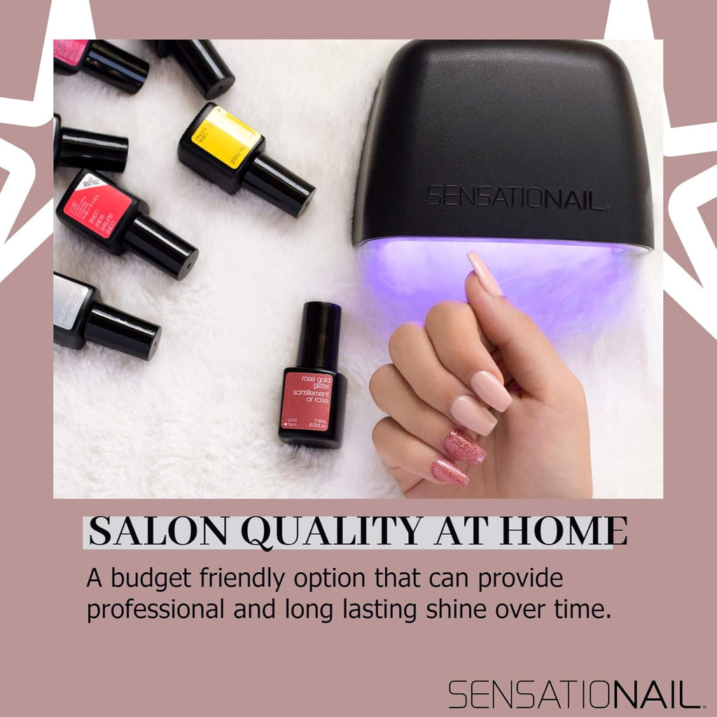 SensatioNail Gel Primer, Base & Top Coat (Clear), 0.12 & 0.25 fl oz