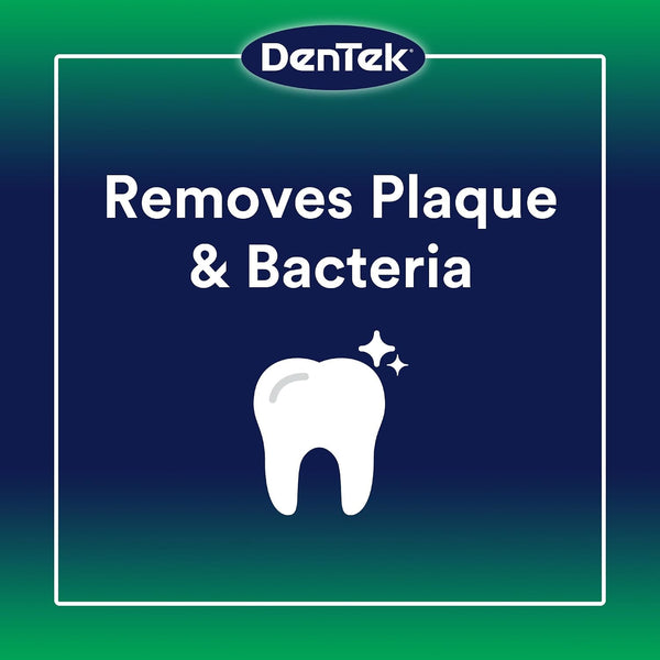 DenTek Floss Picks, Advanced Clean, Plaque Remover, 90 Count