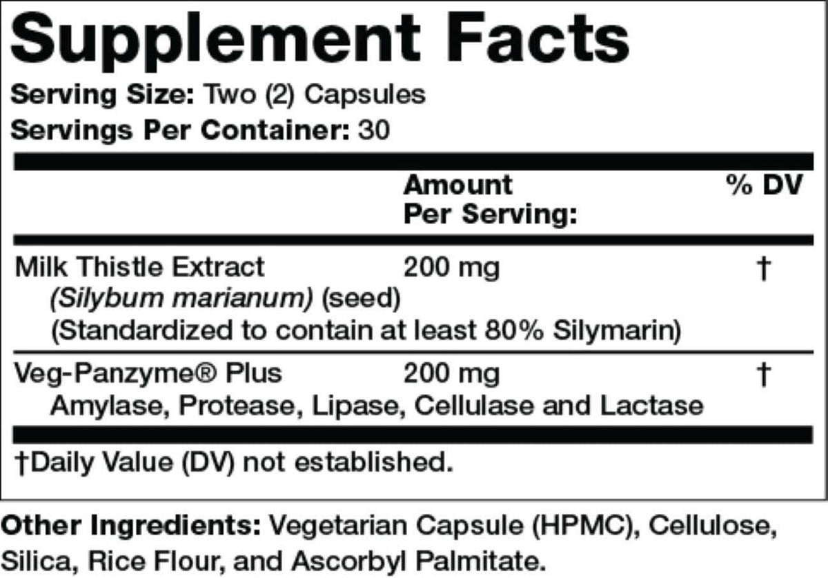 Olympian Lab Milk Thistle Extract Plus, Vegetarian Capsules, 60 ea - OTC Shoppe Express