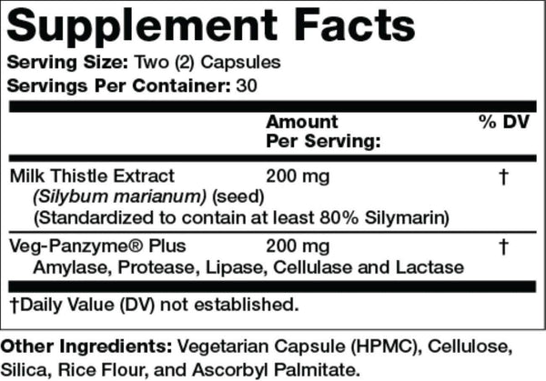 Olympian Lab Milk Thistle Extract Plus, Vegetarian Capsules, 60 ea - OTC Shoppe Express