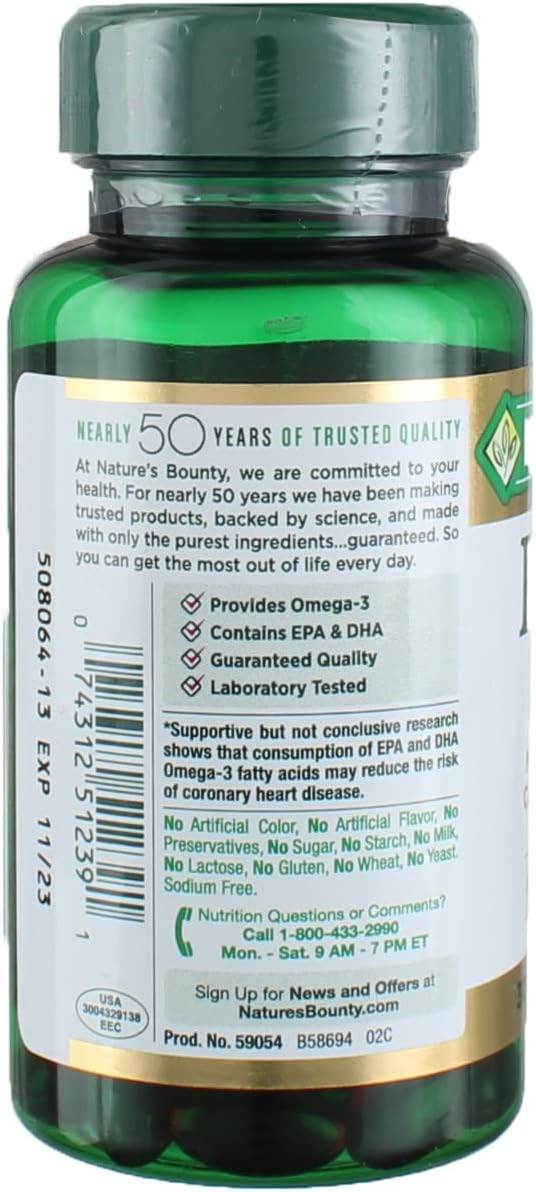 Nature's Bounty Red Krill Oil, 500 mg, Softgels, 30 ea - OTC Shoppe Express