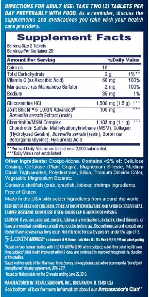 Osteo Bi-Flex Glucosamine Chondroitin, Coated Caplets, 40 ea - OTC Shoppe Express