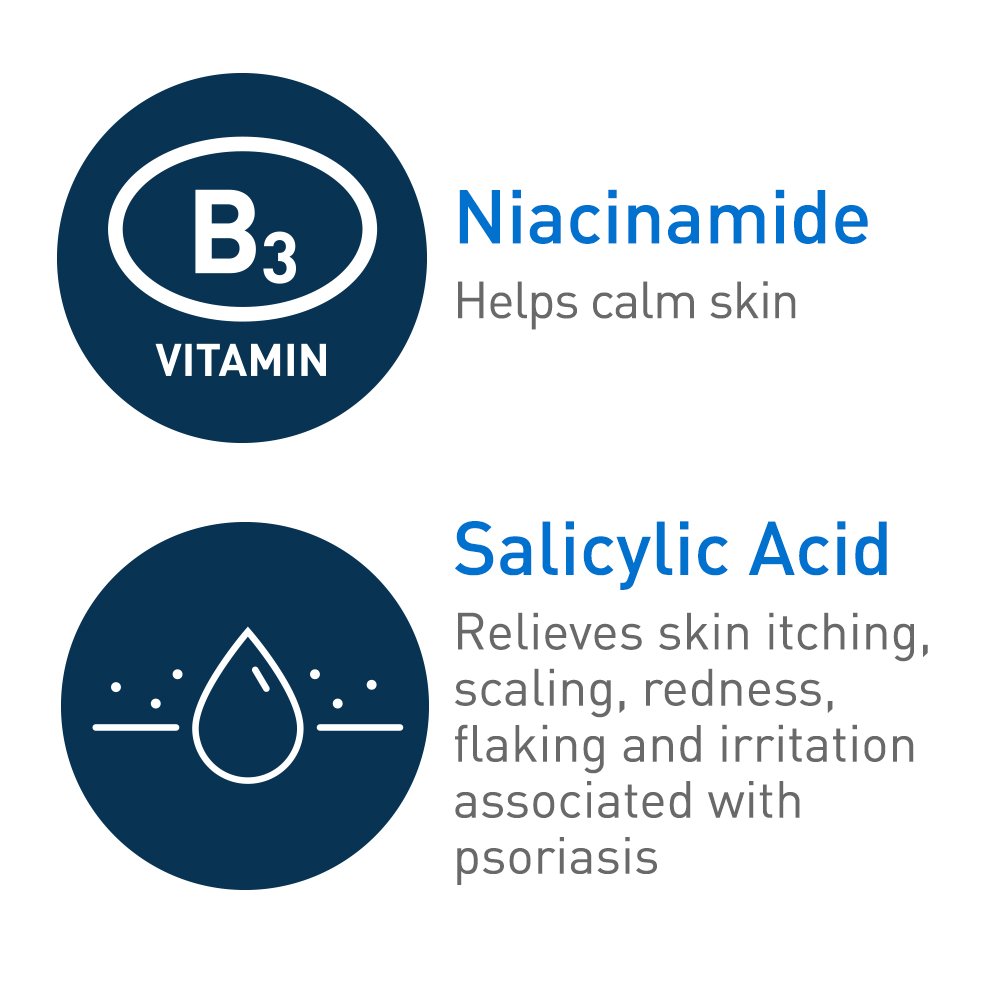 CeraVe Psoriasis Cleanser with Salicylic Acid and Lactic Acid, 8oz