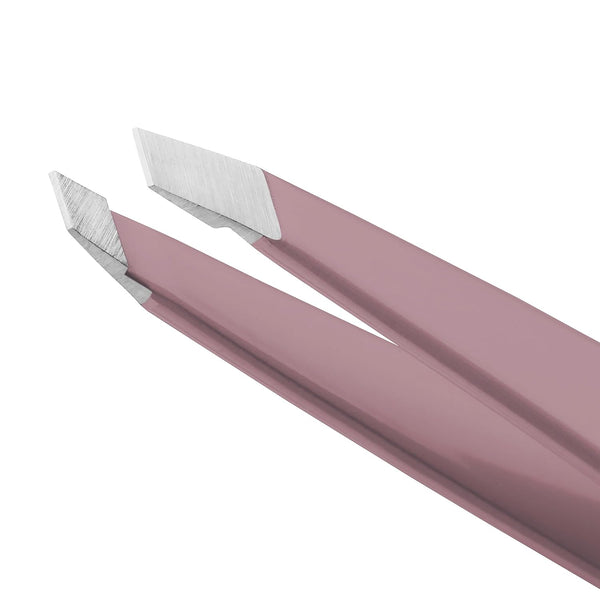 Tweezerman Slant Tweezer for Eyebrows Purple Wisteria