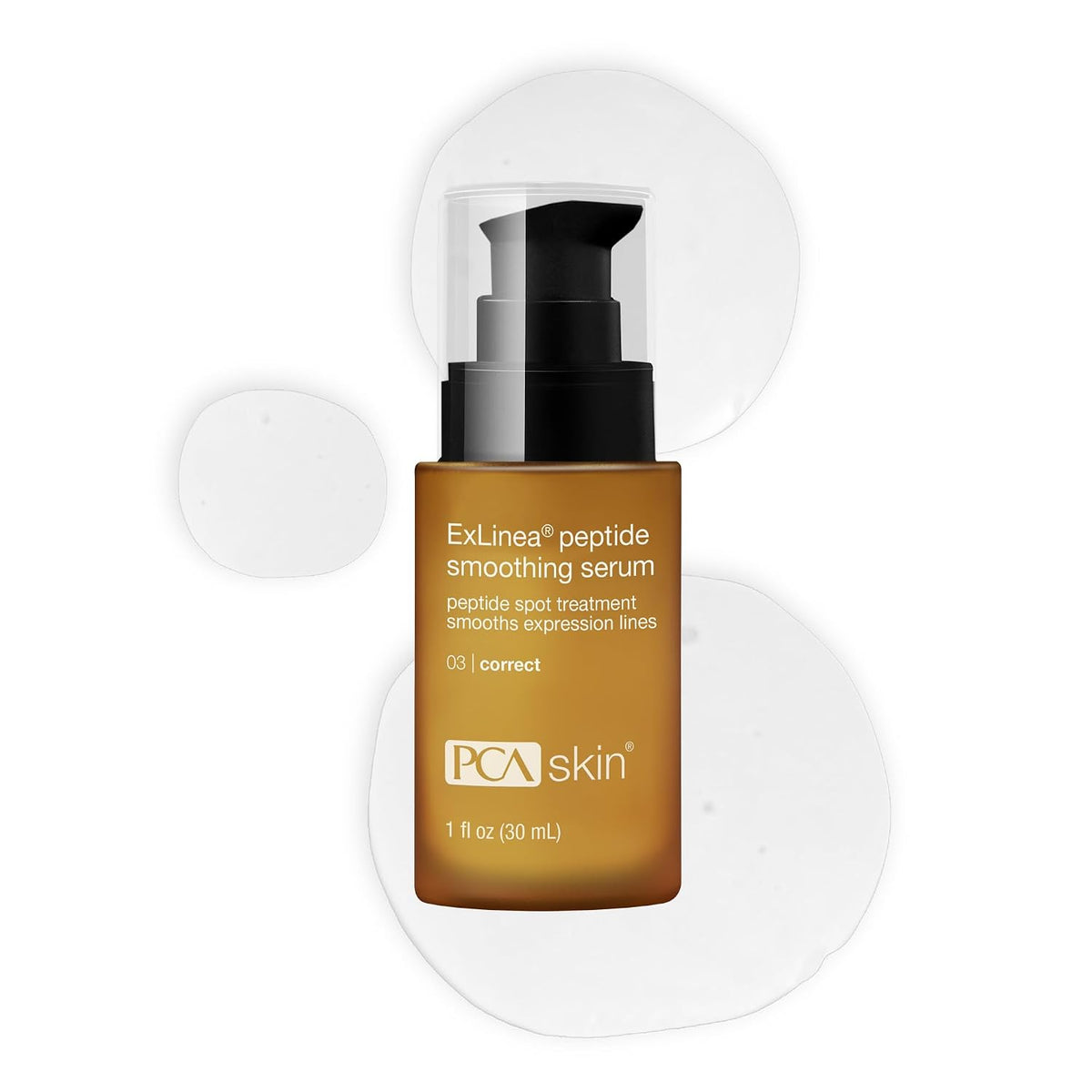 PCA SKIN ExLinea Peptide Smoothing Face Serum, Spot Treatment Serum for Fine Lines and Wrinkles, Firms and Strengthens Aging Skin, Formulated