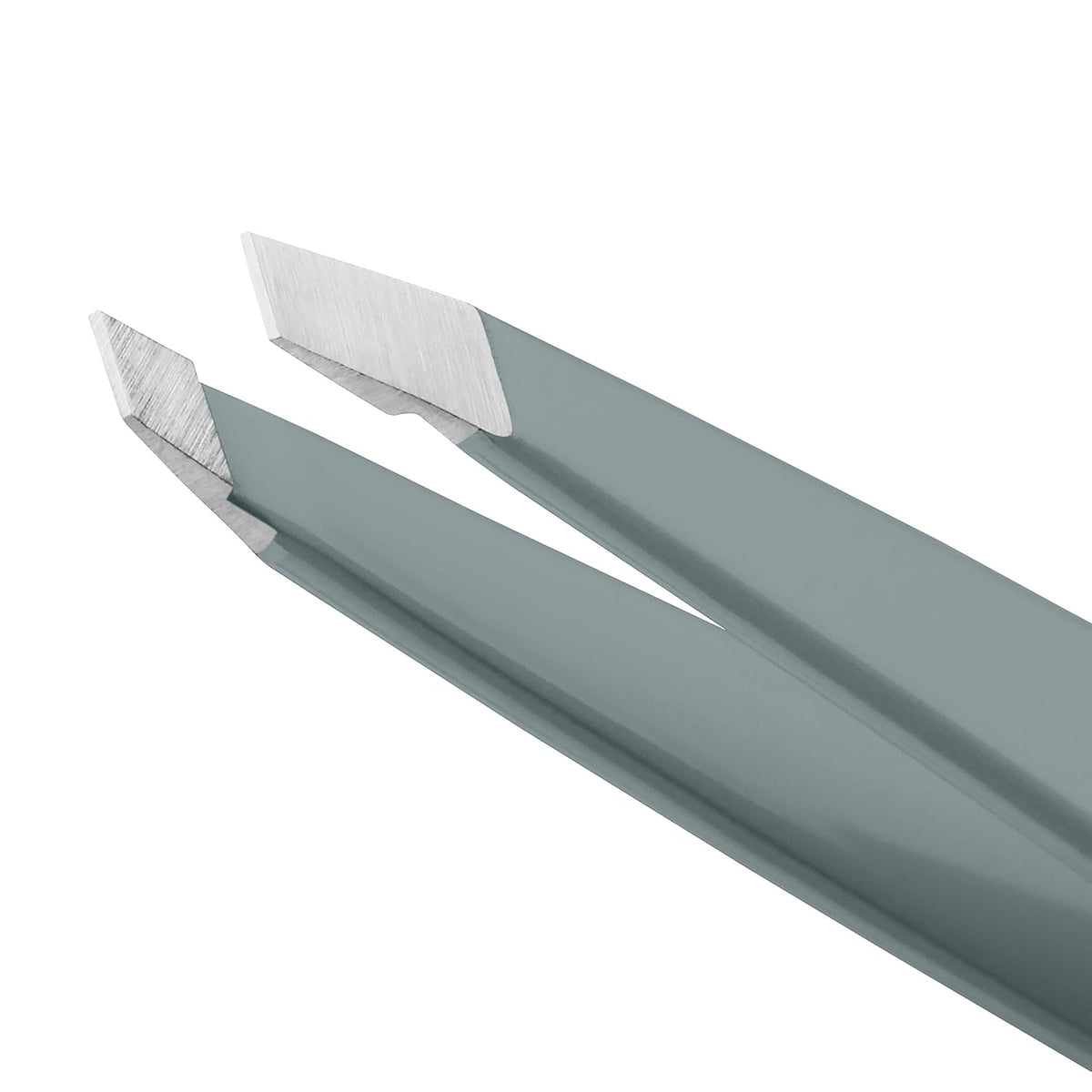 Tweezerman Slant Tweezer Eyebrow Tweezers Mist Blue