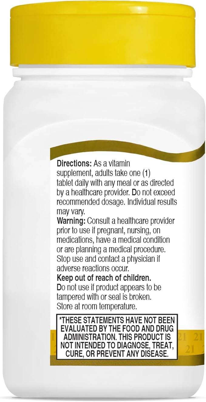 21st Century Vitamin B-12, Prolonged Release, 1000 mcg, Tablets, 110 ea - OTC Shoppe Express