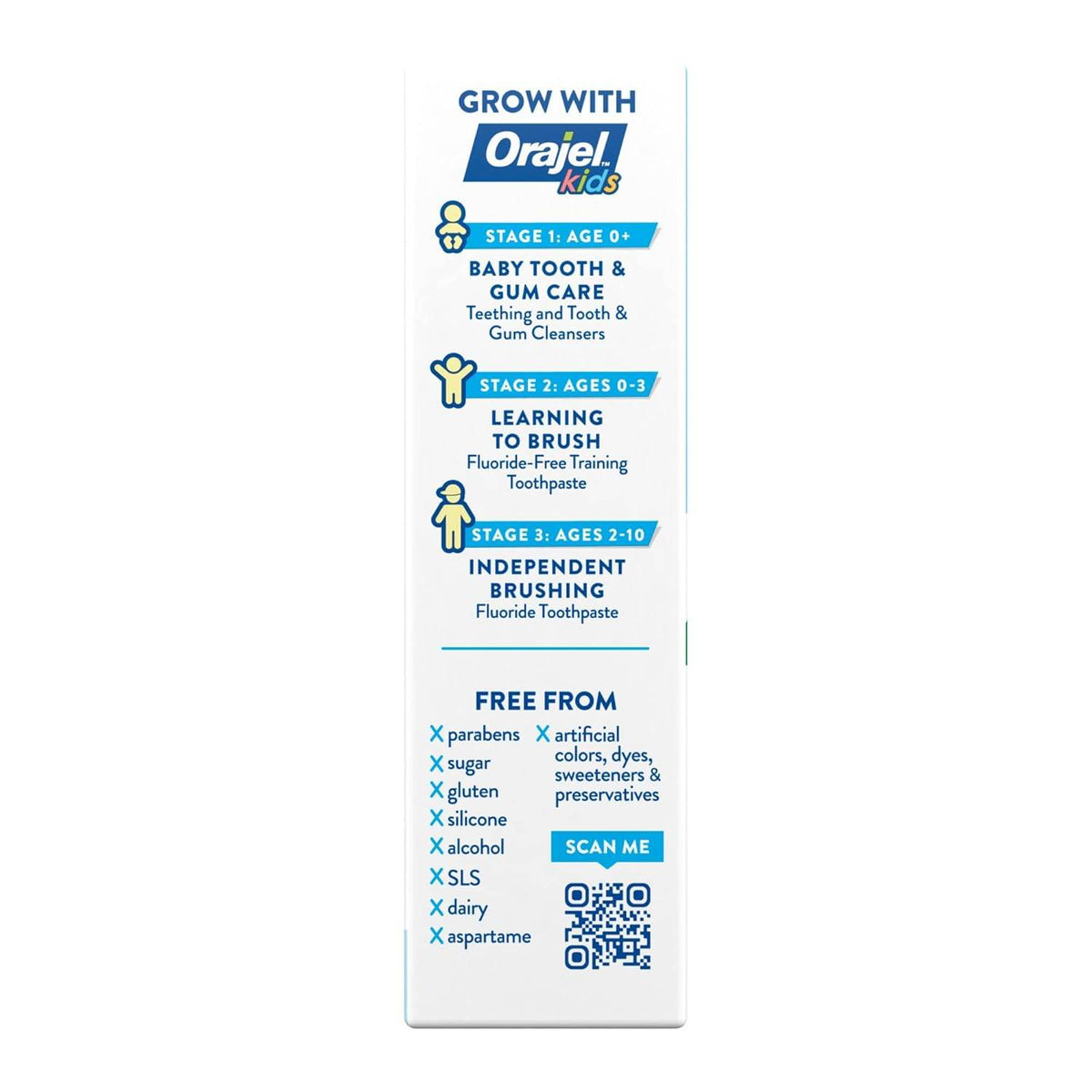 Orajel Toddler Training Toothpaste, Berry Fun, 1.5 oz - OTC Shoppe Express