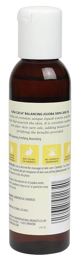 Aura Cacia Natural Skin Care Oil, Balancing Jojoba, 4 oz - OTC Shoppe Express