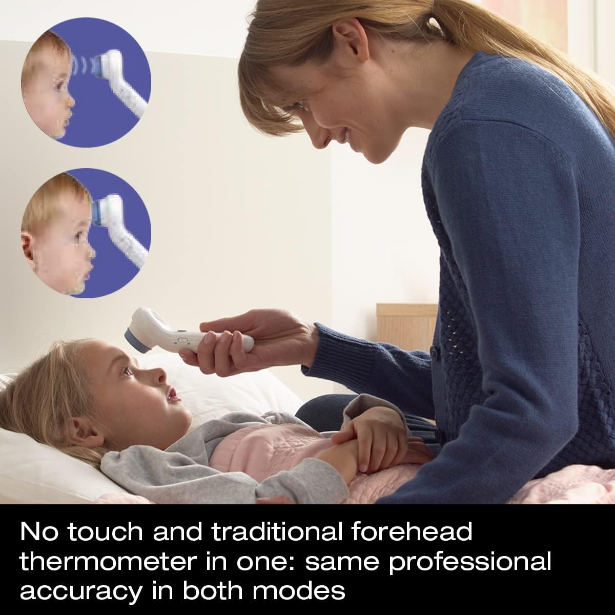 Braun Digital No-Touch Forehead Thermometer, 6.4 Ounce, White