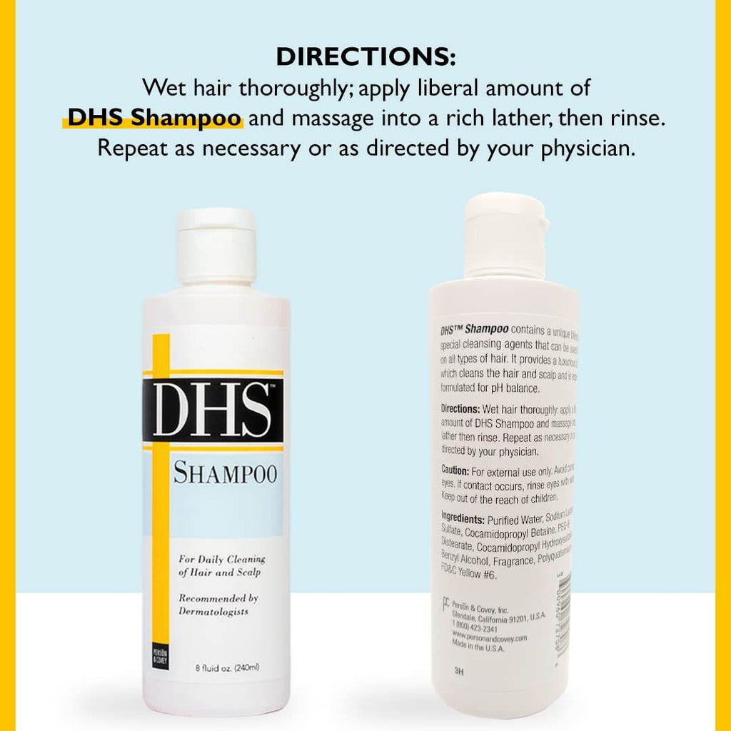 DHS Shampoo for Daily Cleaning, 8 oz - OTC Shoppe Express