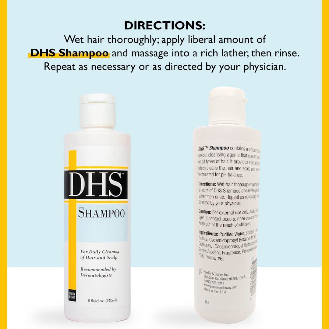 DHS Shampoo for Daily Cleaning, 8 oz - OTC Shoppe Express