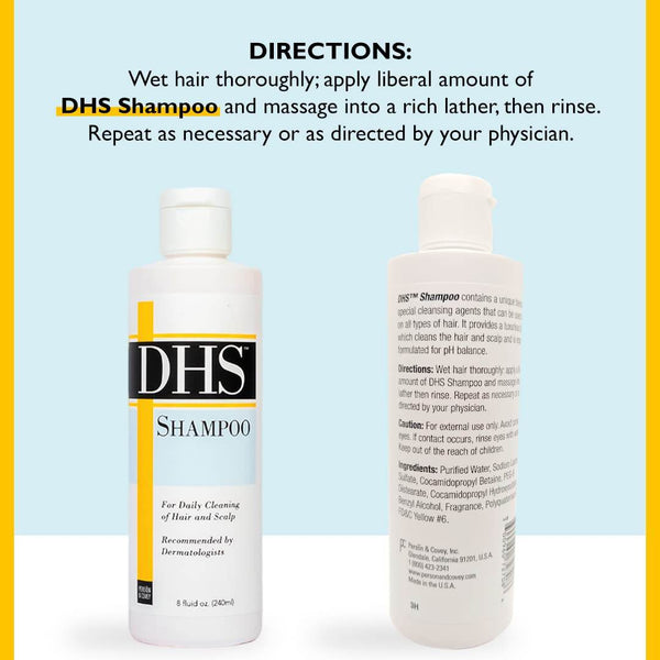DHS Shampoo for Daily Cleaning, 8 oz - OTC Shoppe Express