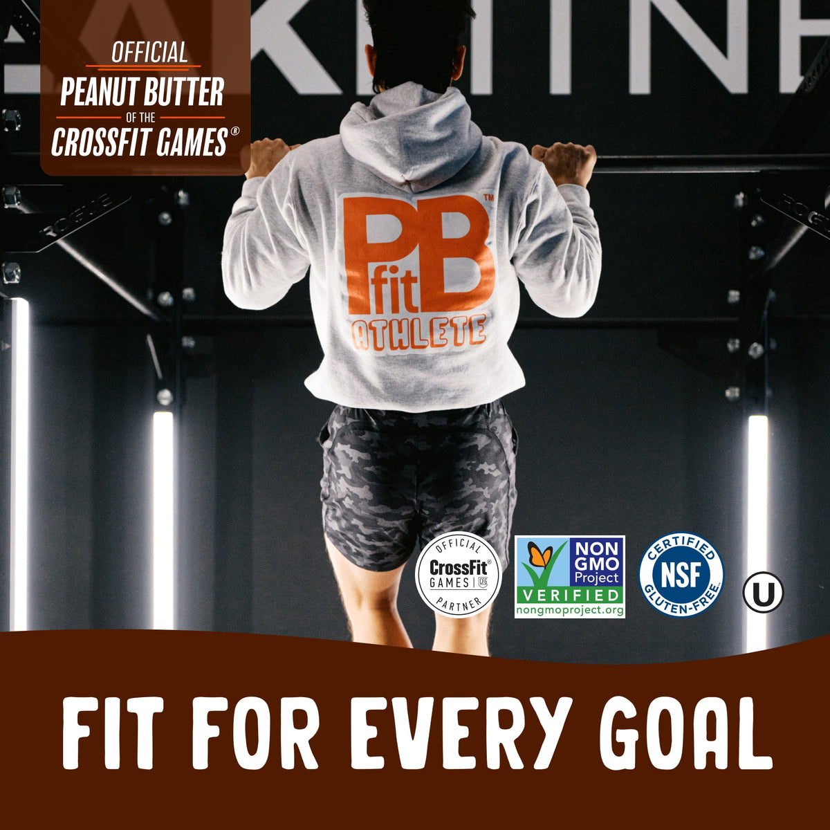 PBfit Peanut Butter Powder Chocolate Flavor, Cocoa Roasted Peanut Powder, 24 oz