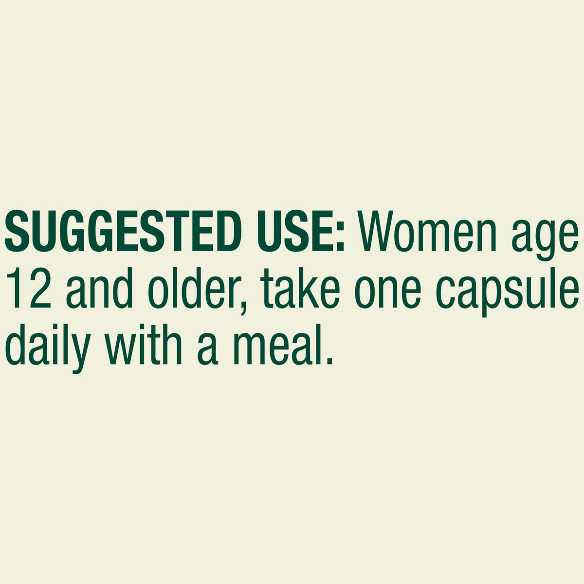 Spring Valley Women's Probiotic Dietary Supplement Vegetarian Capsules for Digestive Health, 30 Count