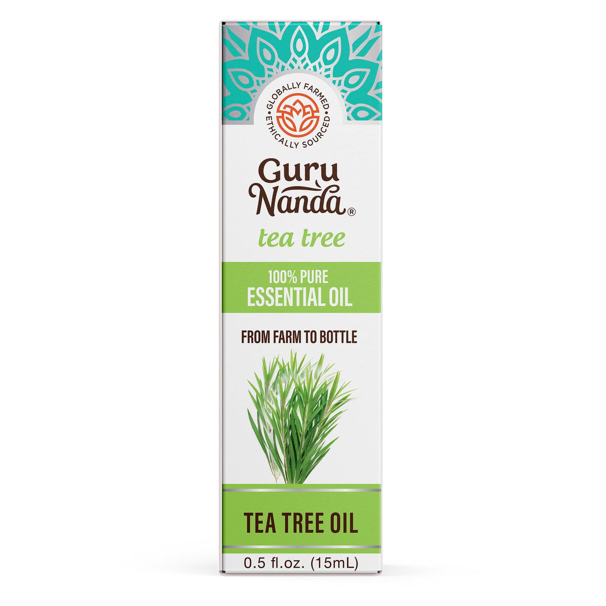 GuruNanda Tea Tree Essential Oil, 0.5 oz