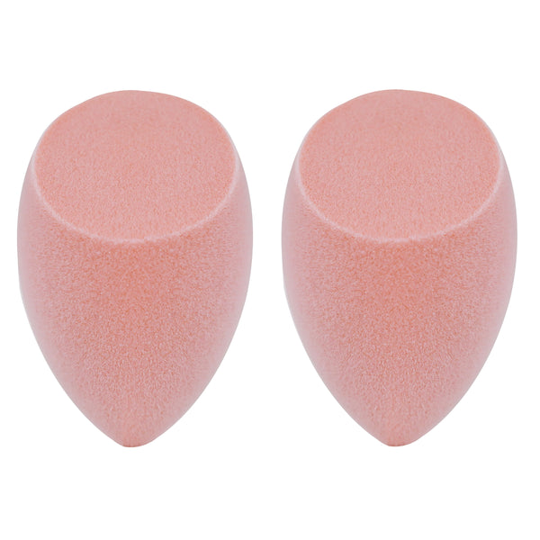 Real Techniques Miracle Powder Sponges, for Loose or Pressed Setting Powders, Pink, 2 Count