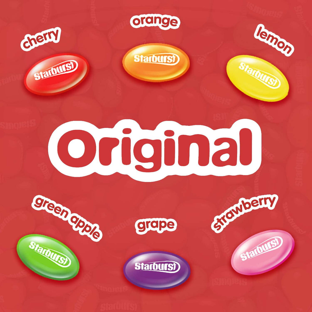 Starburst Original Jelly Beans Chewy Candy - 14 oz Bag