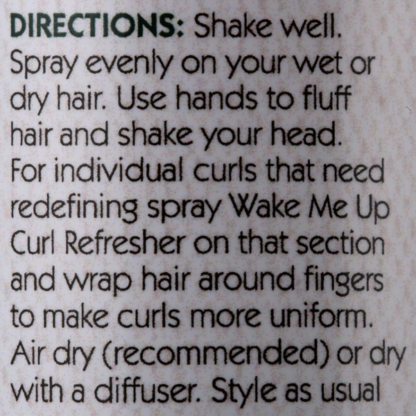 Alikay Naturals Wake Me Up Curl Refresher, 8 oz, Unisex