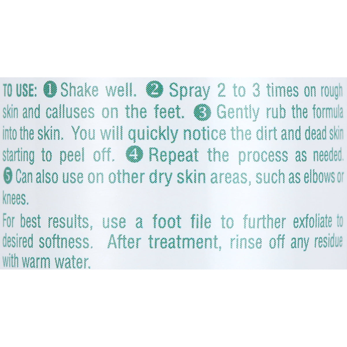 Earth Therapeutics Tea Tree Oil Foot Peeling Spray, 4 fl oz, Exfoliating Treatment for Rough, Dry Skin