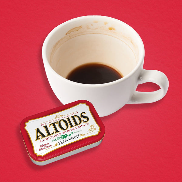 Altoids Classic Peppermint Breath Mints Hard Candy - 1.76 oz Tin