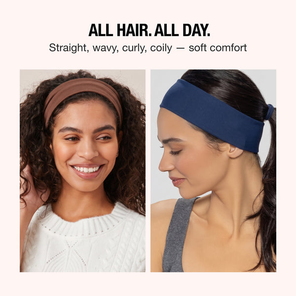 Scunci Headwrap Fabric Headband, Multicolor, 5 Count