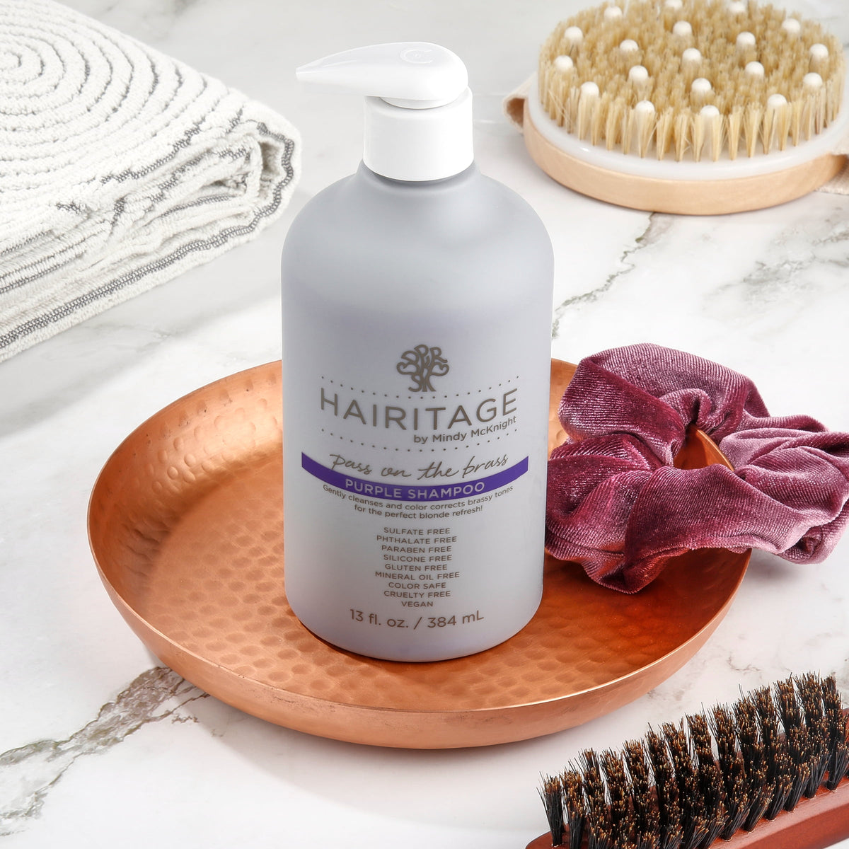 Hairitage - Pass On The Brass Purple Conditioner