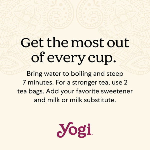Yogi Honey Chai Turmeric Vitality, Organic Herbal Wellness Tea Bags, 16 Count