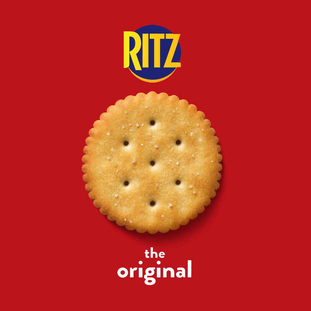 RITZ Original Crackers, Snacks for Kids and Adults, Lunch Snacks, Family Size, 20.5 oz