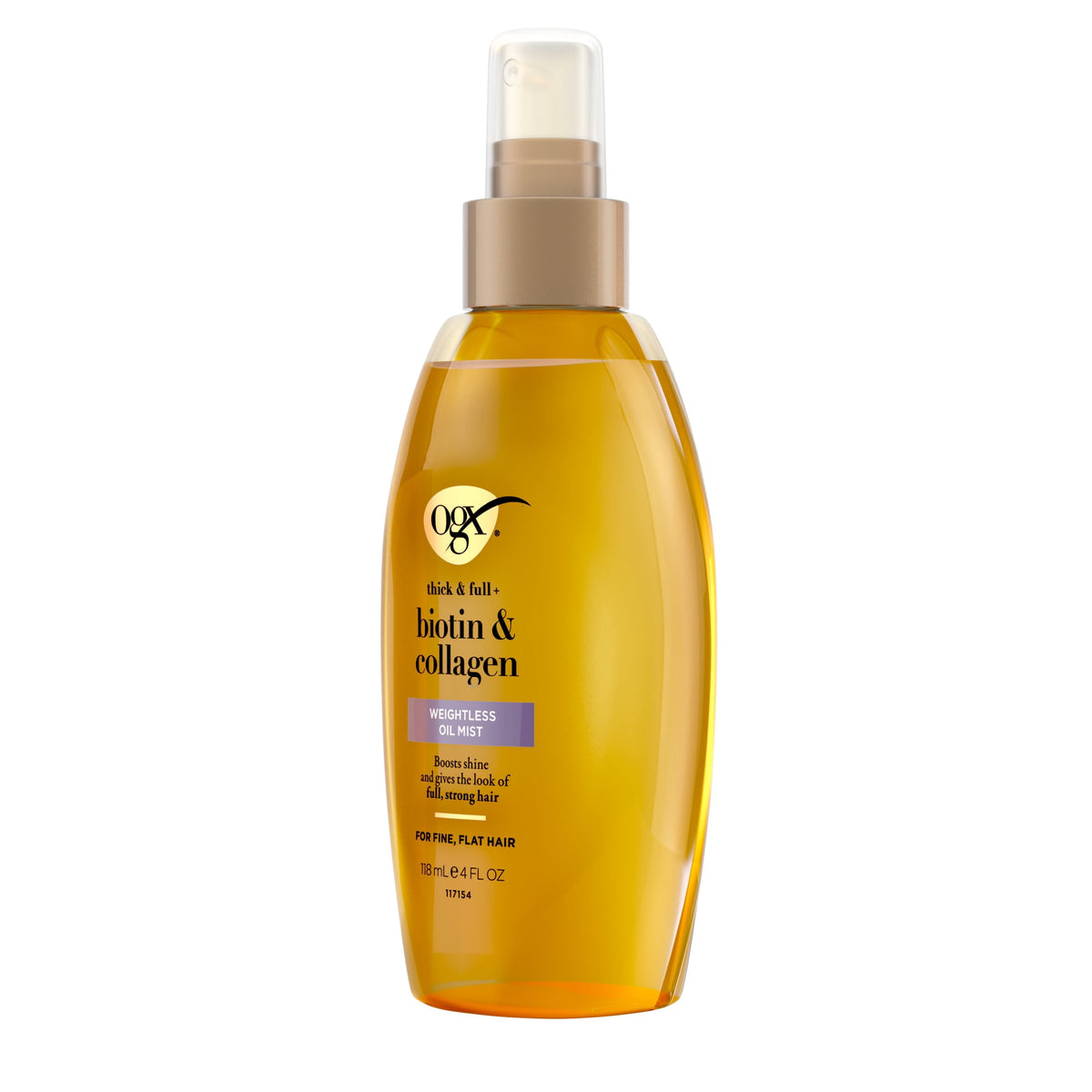 Thick & Full Biotin & Collagen Weightless Hydrating Oil Mist, 4 fl. oz