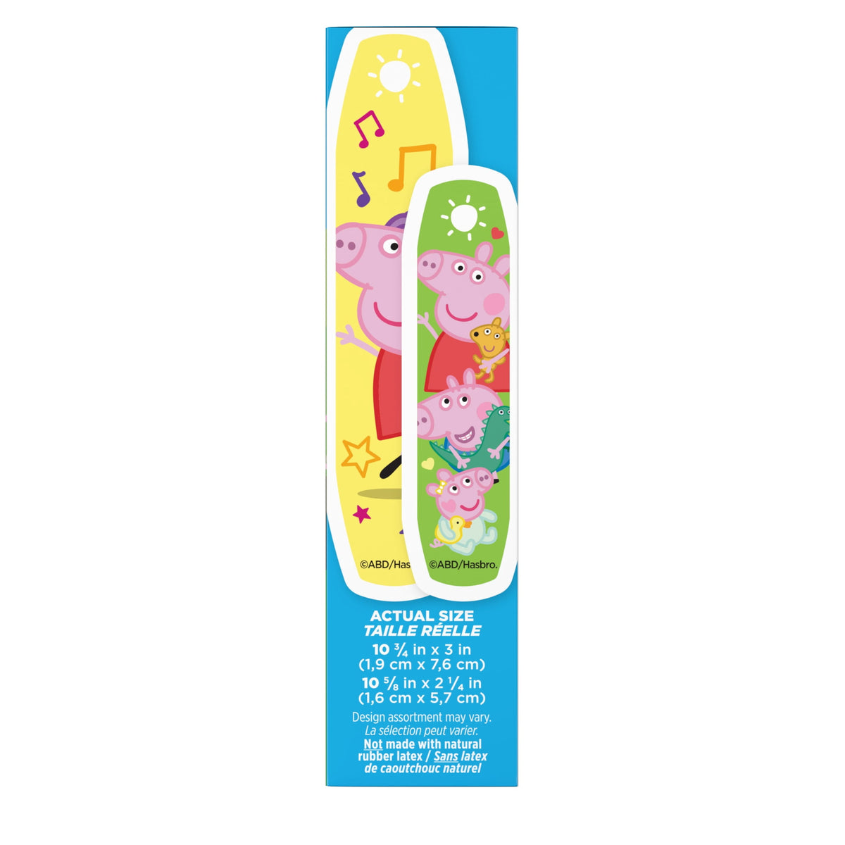 Band-Aid Bandages, Peppa Pig, Assorted Sizes 20 Count