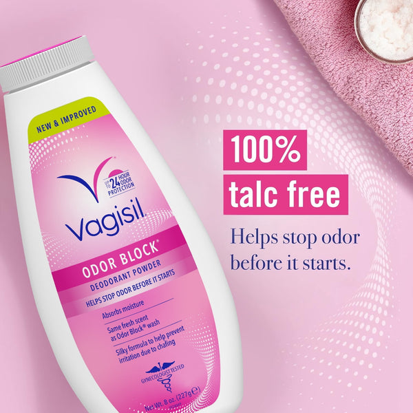 Vagisil Daily Intimate Deodorant Powder, 8 oz., 3 Pack