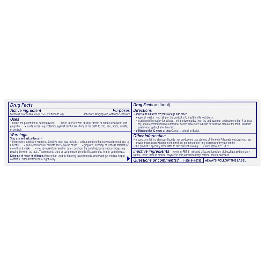 Sensodyne Complete Extra Fresh Toothpaste, 3.4 oz - OTC Shoppe Express