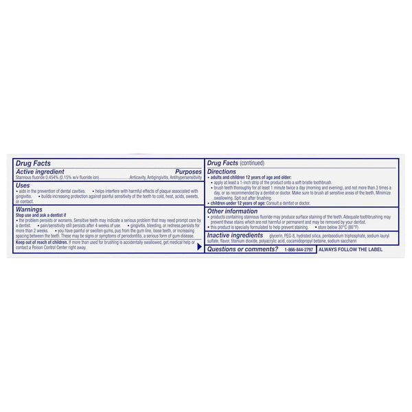 Sensodyne Complete Extra Fresh Toothpaste, 3.4 oz - OTC Shoppe Express