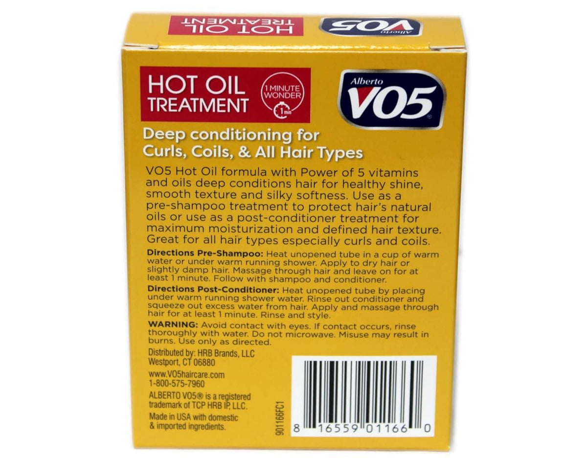 Alberto VO5 Hot Oil Weekly Intense Conditioning Treatment, 2 ea - OTC Shoppe Express