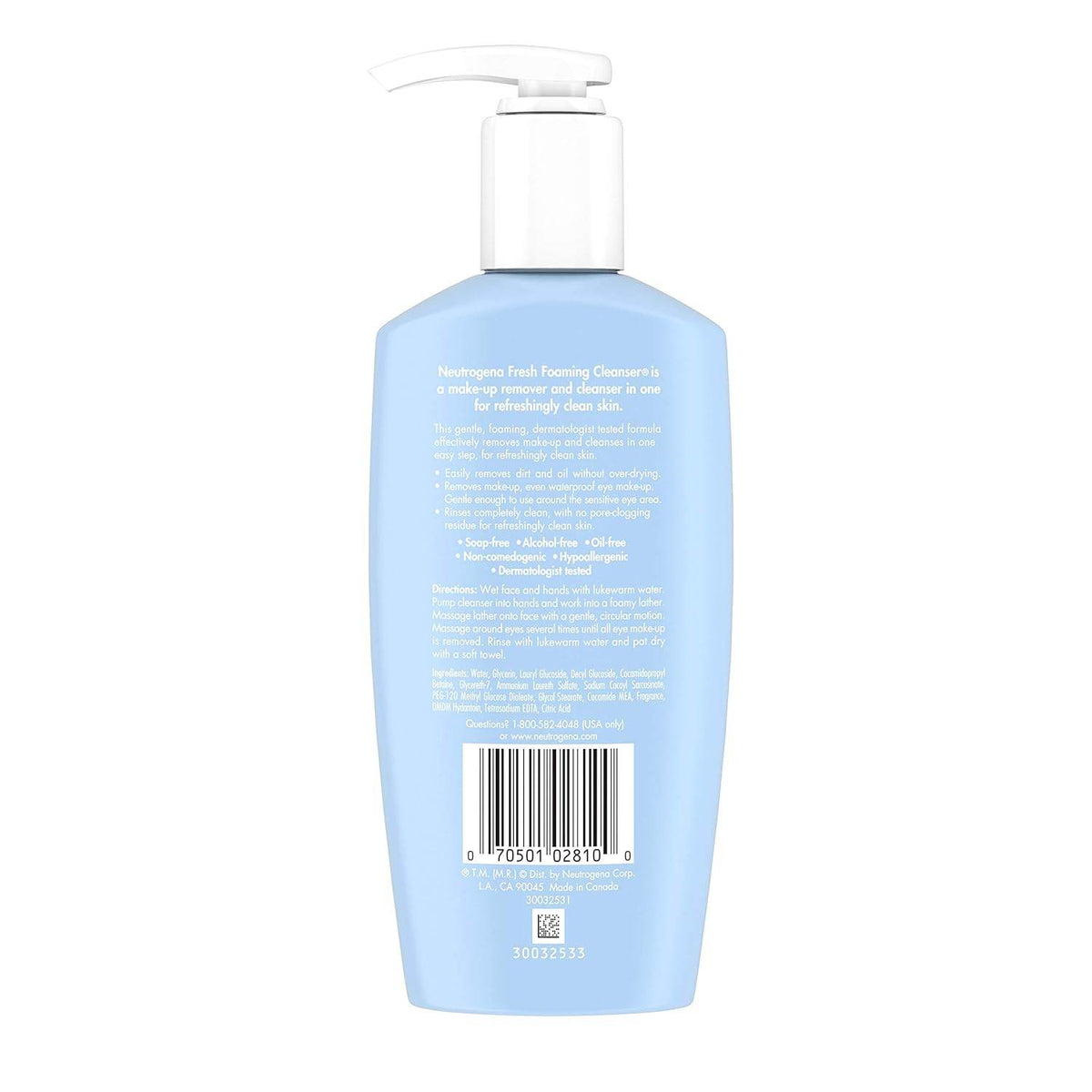Neutrogena Fresh Foaming Cleanser, 6.7 oz - OTC Shoppe Express