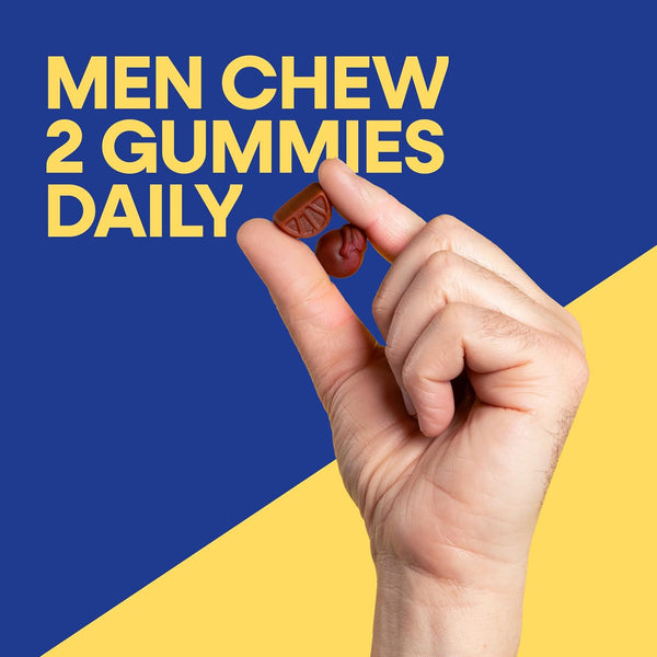 Nature's Way Alive! Men’s 50 Plus Multivitamin Gummy, Fruit-Flavored, 60 ct