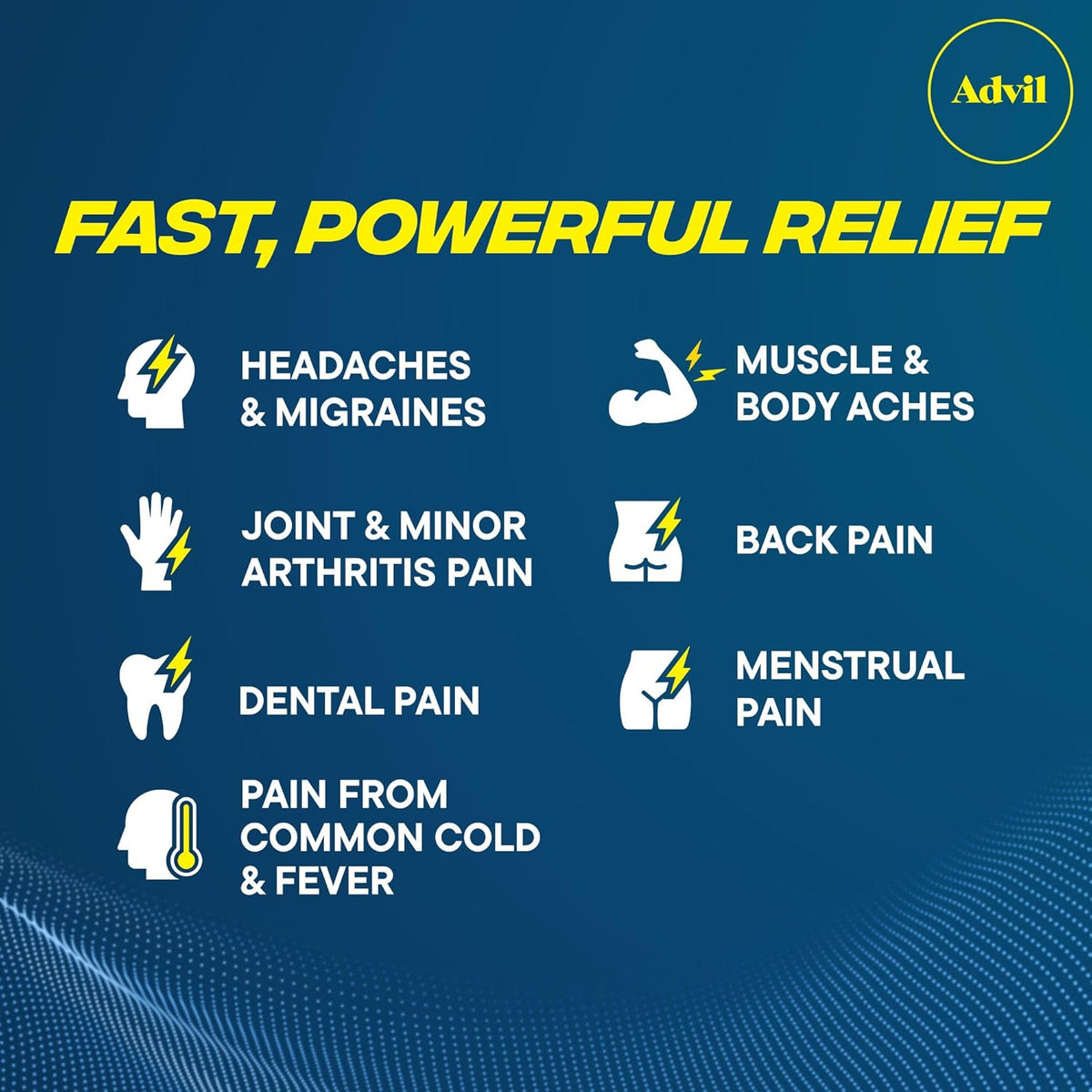 Advil Liqui-Gels, Ibuprofen 200mg, Pain Relief, 20 Capsules