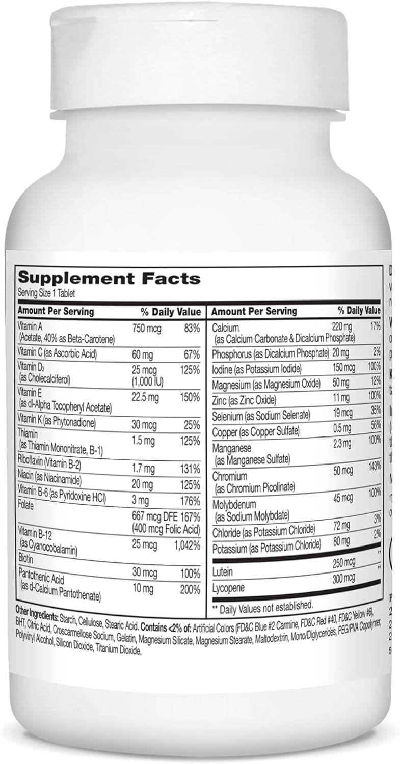 21st Century Sentry Senior, Multivitamin, Adults 50+, 125 ea - OTC Shoppe Express