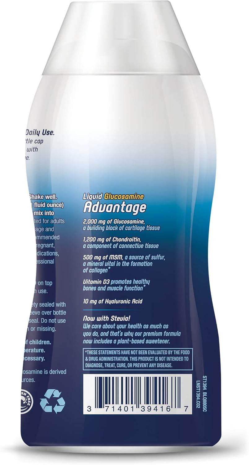 Wellesse Joint Movement Glucosamine, Liquid, Natural Berry, 16 oz - OTC Shoppe Express