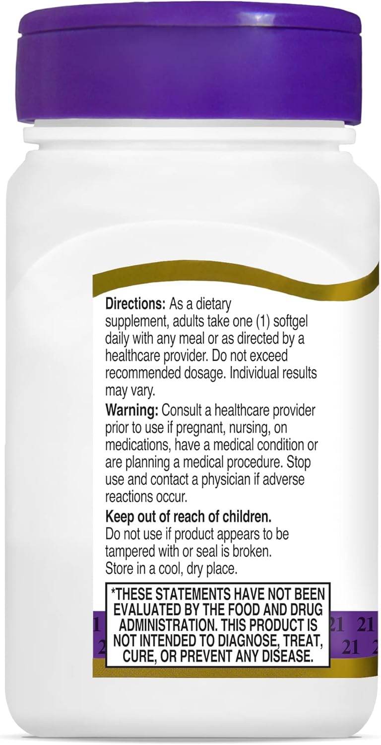 21st Century CoQ10, 100 mg, Softgels, 90 ea - OTC Shoppe Express