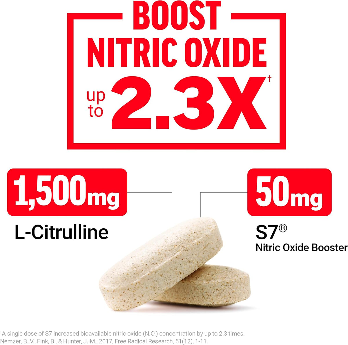 Force Factor Score! XXL Nitric Oxide Booster Supplement for Men