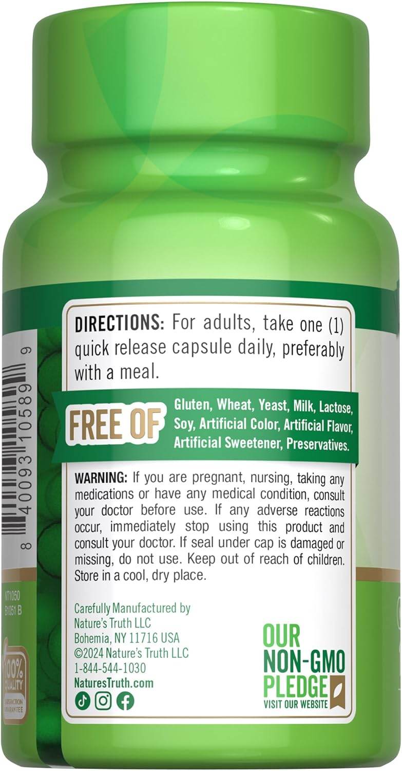 Nature's Truth Vitamin B-2, 100 mg, Tablets, 100 ea - OTC Shoppe Express