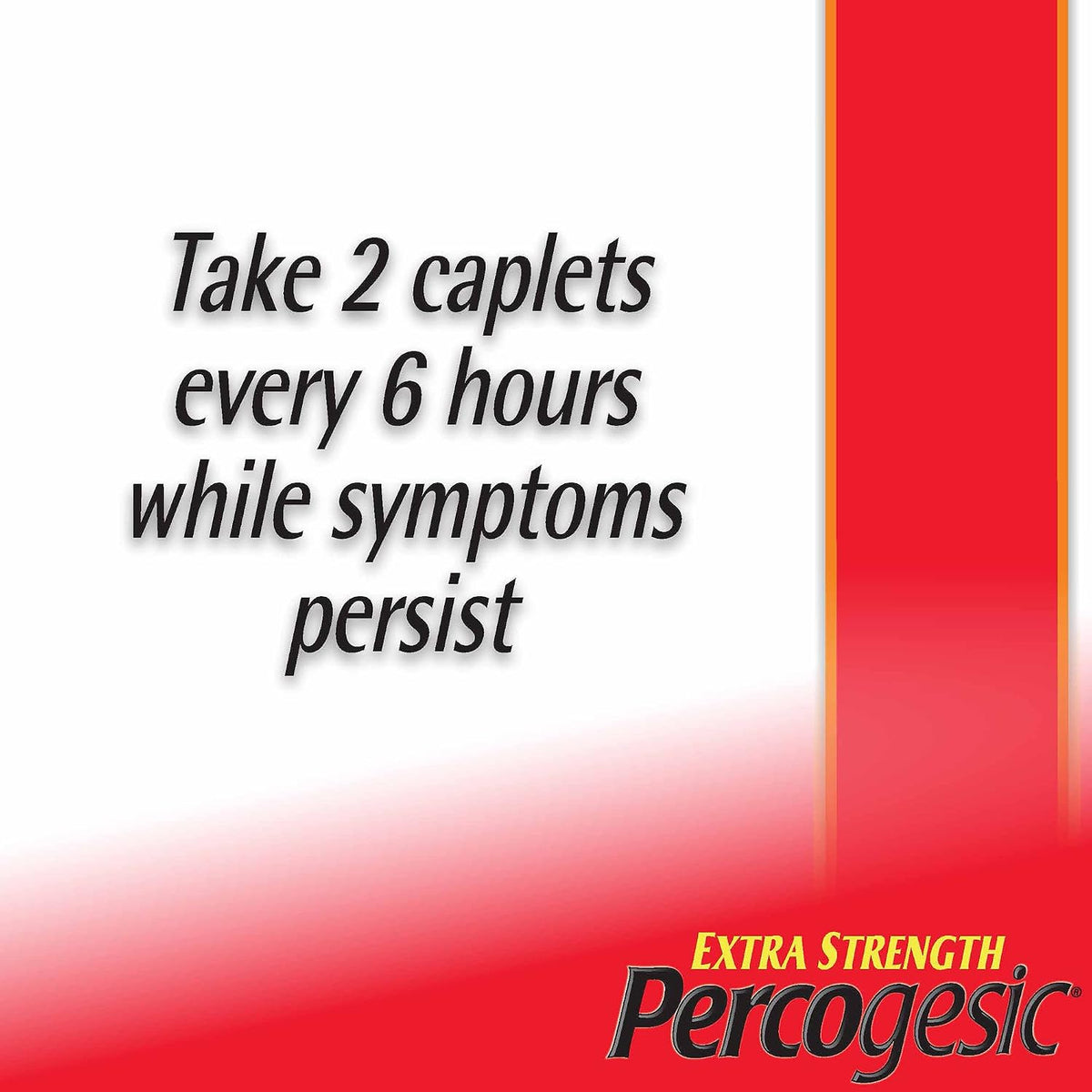 Percogesic Extra Strength Pain Relief, Dual Action Caplets, 40 Count